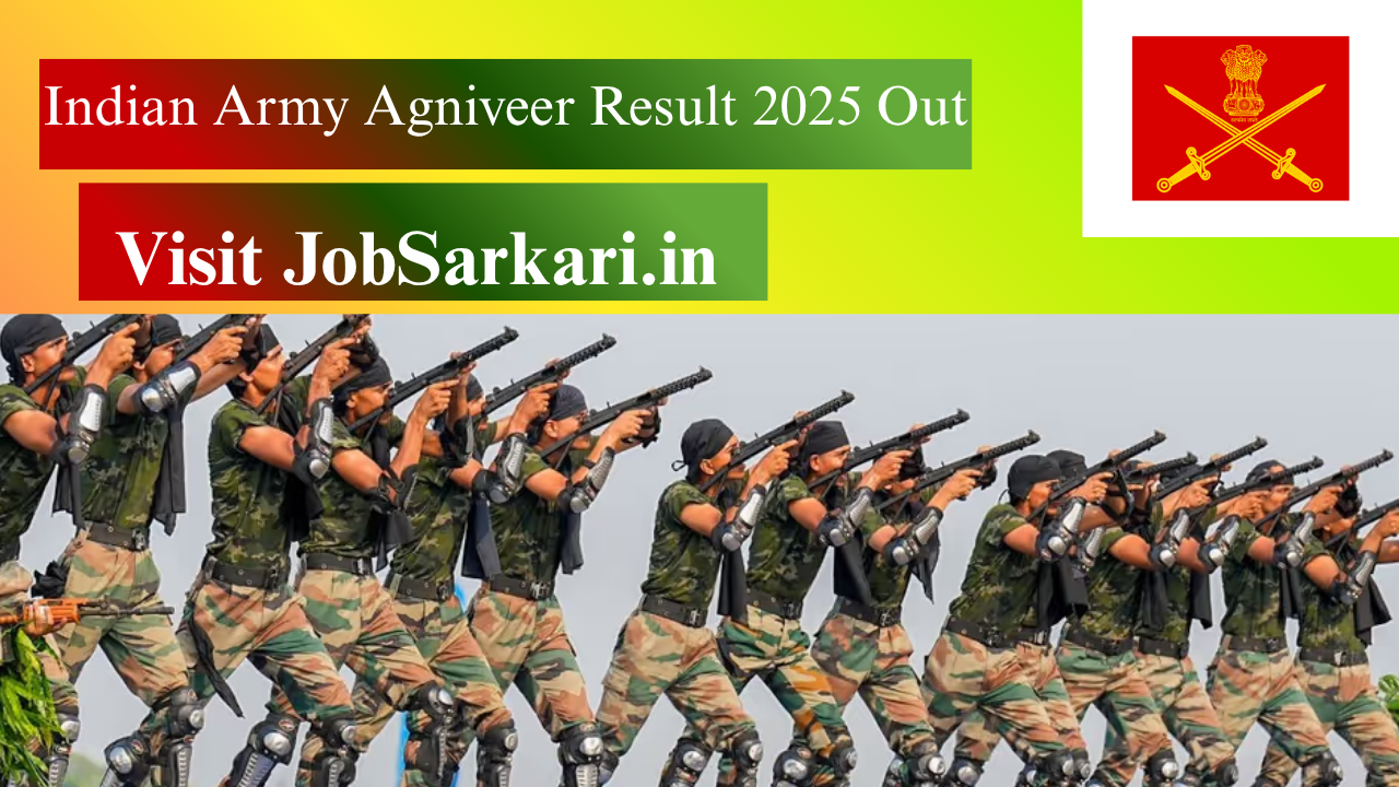 Indian Army Agniveer Result 2025