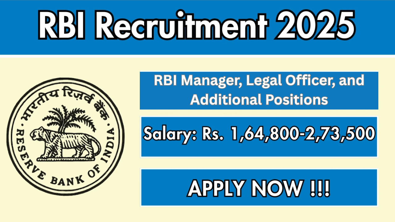 RBI Recruitment 2025