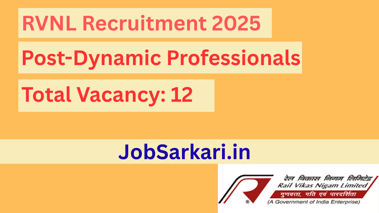 RVNL Recruitment 2025