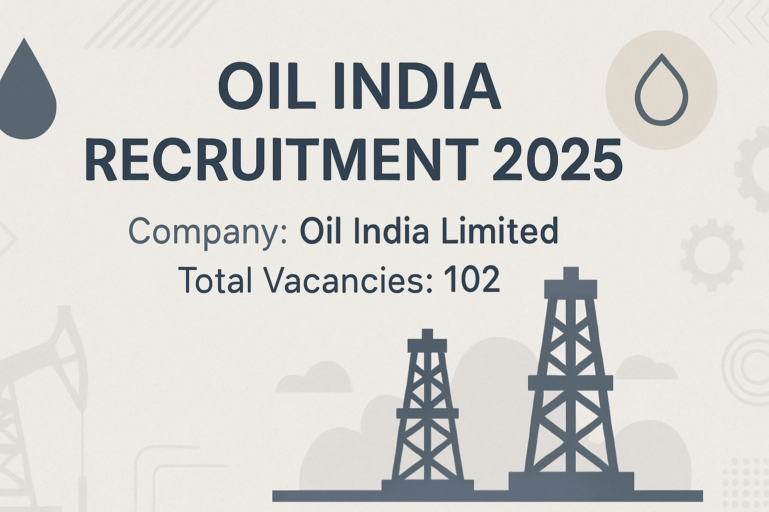 Oil India Recruitment 2025