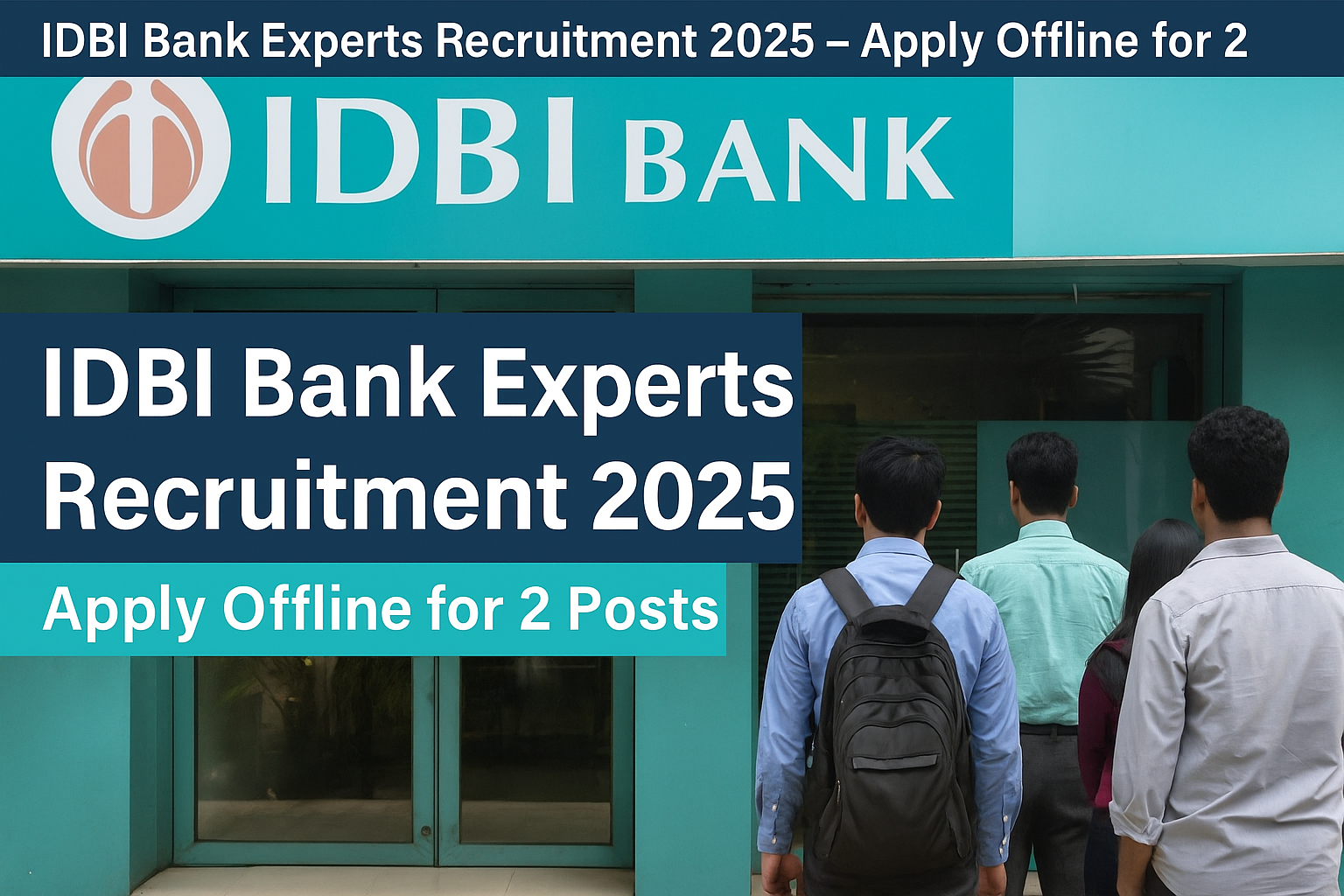 IDBI Bank Experts Recruitment 2025